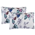 thumbnail image 3 of Marina Decoration Rich Printed Embossed Pinsonic Coverlet Bedspread Ultra Soft Bedding Summer Quilt Set with Shams, Modern Green Leaves Pattern, 3 of 7