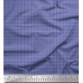 thumbnail image 1 of Soimoi Blue Rayon Fabric Diamond Geometric Decor Fabric Printed Yard 42 Inch Wide, 1 of 5