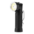 thumbnail image 1 of Foldable  Tail Light, LED Inspection Flashlight, 90 Degree Head Aluminum Alloy Portable Flashlight for Camping, Fishing, Hiking, 1 of 8