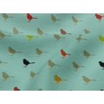 thumbnail image 3 of oneOone Viscose Jersey Fabric Artistic Bird Decor Fabric Printed BTY 60 Inch Wide, 3 of 4