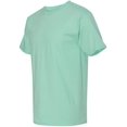 thumbnail image 2 of Hanes TAGLESS Men`s T-Shirt - Best-Seller, S, Clean Mint, 2 of 3