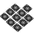 thumbnail image 3 of Carburetor Parts,10Pcs/Set Carburetor Diaphragm Gaskets Carburetor Gasket Carburetor Diaphragmfor ZAMA Extended Durability, 3 of 14