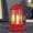 Red, variant on Todaioua Lanterns Decorative Indoor, Black Outdoor Lantern, Lantern Waterproof with Battery Operated Candle, Outdoor Hanging Lanterns for Porch, Patio, Wedding Decor