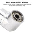 thumbnail image 3 of Right Angle Drill Bit Adapter, Power Screwdriver Drill Attachment  Vanadium Alloy Steel Long Service Life  for Drive Chuck, 3 of 8