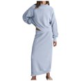 thumbnail image 1 of Womens 2 Piece Sweater Skirt Set - Polyester, Mock Neck, Long Sleeve - S-XXL, 1 of 4