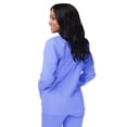 thumbnail image 2 of Sivvan Women's Scrubs Warm-Up Jacket / Front Snaps - Round Neck, 2 of 7