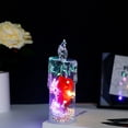 thumbnail image 1 of LSLJS LED Simulation Electronic Candle Ins Transparent Rose Small Night Light Bedroom Bedside Girl Heart Decoration Decorations, Home Accessories, 1 of 3