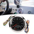 thumbnail image 1 of Compteur de Vitesse GPS avec Tachymètre 8000RPM IP67 Étanche 0-160 Mph Rétroéclairage Rouge pour Bateau VTT, 1 of 8