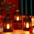 thumbnail image 1 of Ruiboury 2pcs/set Set Mood Flickering Candlelight Of Black Lanterns Size Innovative black-12PCS 1Set, 1 of 6