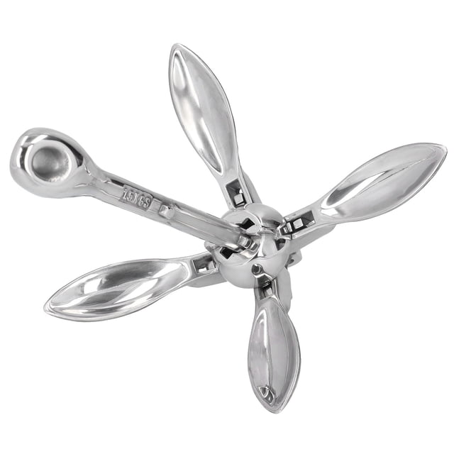Boat Accessory,3.3lbs Foldable Grapnel Anchor Boat Anchor Boat Hardware Breakthrough Technology