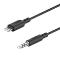 thumbnail image 3 of onn. 3 FT./91.4 cm Lightning to 3.5 mm AUX Cable, 3 of 4