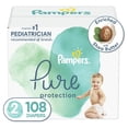thumbnail image 1 of Pampers Pure Protection Diapers, Super Econo Pack, 1 of 9