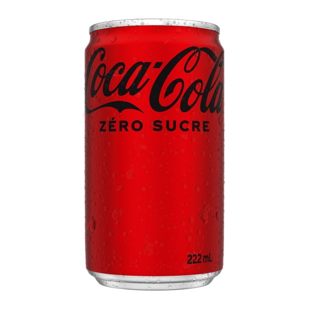 Coca-Cola Zero Sugar Cans, 222 mL, 6 Pack - Walmart.ca