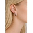 thumbnail image 2 of Luxury Designs Ensemble de 2 créoles en argent sterling, 2 of 3
