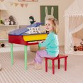 thumbnail image 2 of Costway 30-Key Classic Baby Grand Piano Toddler Toy Wood with Bench & Music Rack Colorful, 2 of 10