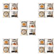 thumbnail image 2 of maskred 4piece Effortless Maintenance With Easy-care Decorative Pillow Cover Holiday Halloween-7 5Set, 2 of 6