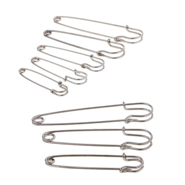 GUOOL 8pcs Stainless Steel Pins Kilts for Blankets Skirts 5.5cm-10cm