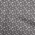 thumbnail image 1 of oneOone Cotton Flex Gray Fabric Car Craft Projects Decor Fabric Printed By The Yard 40 Inch Wide, 1 of 4