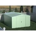 thumbnail image 2 of Arrow Classic Steel Storage Shed, 10x14, Vert sauge, 2 of 7