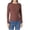 Coffee, variant on SROBPTY Womens Long Sleeve Shirts, Women's Women's Casual Round Neck Shirt Long Sleeve Pink, M