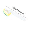 thumbnail image 3 of Non Scratch Dishwand Refill Pack,Heavy Duty Dish Wand Refills Kit with Handle, Replacement Sponge Heads Set,Dishwashing Scrub Brush,Soap Control Dispenser Scrubbers,Dishwasher Cleaning Tool, 3 of 9