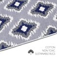 thumbnail image 4 of 2 x 3 Foot Heavy Duty Low Pile Area Rug - Ultra-Thin Non Slip Area Rug - Washable Cotton Indoor Rug for Front Door Foyer Rug for Entryway, 4 of 7