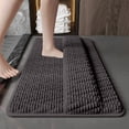 thumbnail image 1 of Fridja Home Decor Clearance Bathroom Rugs Bath Mat for Back of Foot Rubbing Thick Soft and Non-Slip Full Wrap Bath Mats Water Absorbent and Washable Bath Rug for Bathroom Shower, 1 of 6