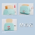 thumbnail image 4 of TIMIFIS Plastic Mini Kitchen Appliance Set, Washing, Toaster, Oven, Juicer, Microwave, Eggs, Water Dispenser Education, 4 of 7