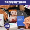 thumbnail image 3 of What Do You Meme? Core Game by Relatable – Adult Party Game with Captions and Photo Cards, Now Includes GIFs, 3 of 6