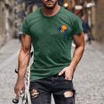 thumbnail image 1 of Mefallenssiah Hauts pour Hommes, Liquidation T-Shirt à Manches Courtes Imprimé Col Rond Mode Décontractée Manches Courtes, 1 of 1