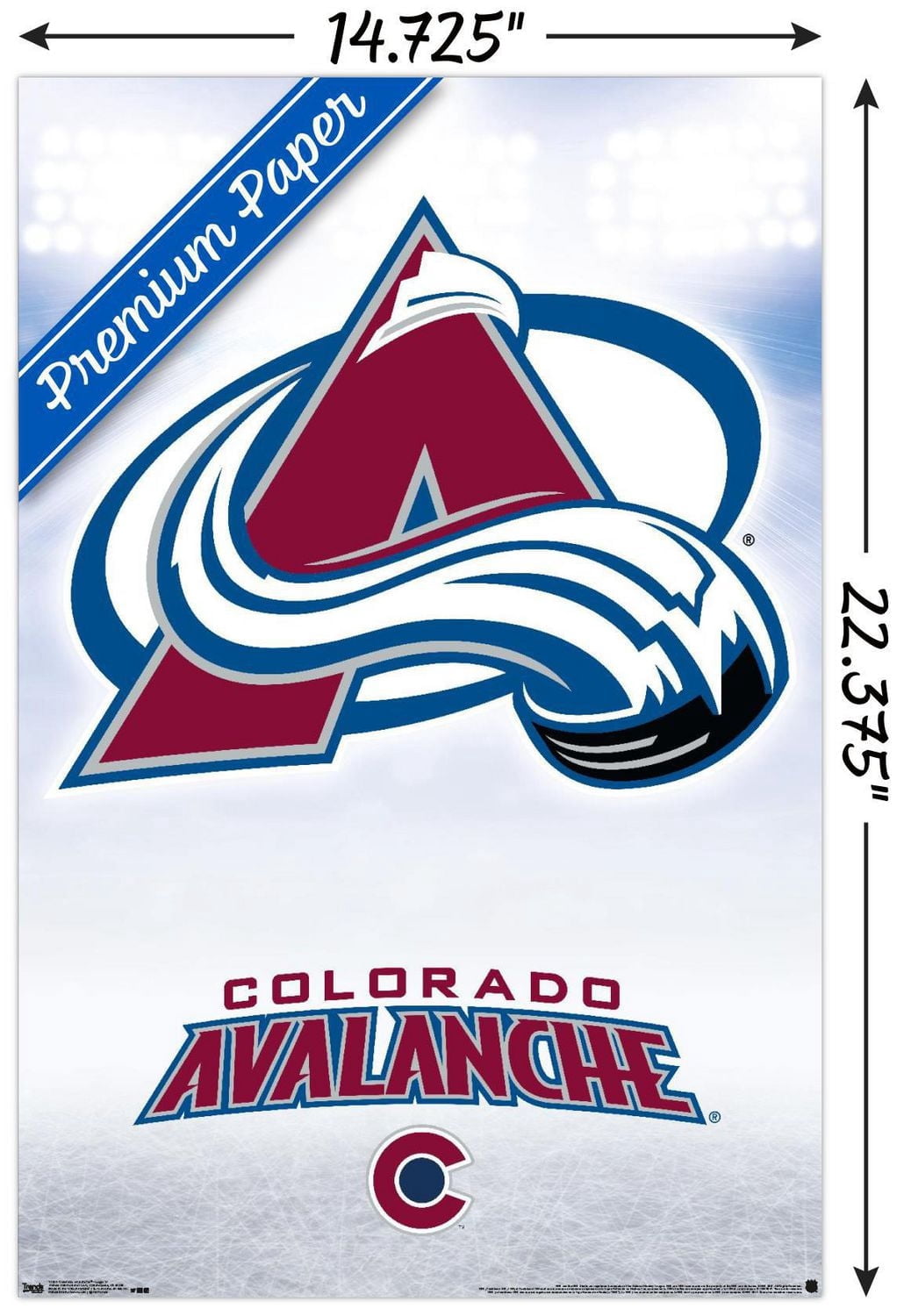 Avalanche du Colorado de la LNH - Logo 17