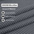 thumbnail image 3 of PiccoCasa Stretch Sofa Slipcover Washable Furniture Covers for Dogs Dark Gray Large, 3 of 7