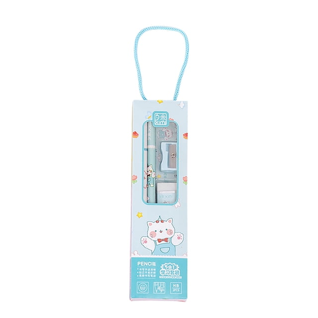 Yhmxh Office Supplies,School Supplies,Back To School Supplies Opening Season Stationery Set Elementary School Students Learning Supplies Children's Stationery Plastic Childrens Stationery