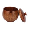 thumbnail image 4 of Wood Spice Jar, Japanese Dustproof Safe Seasoning Box Sour Jujube Wood  For Kitchen For Salt Lacquer, 4 of 8