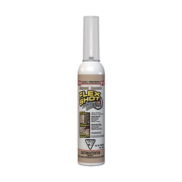Flex Shot, Almond, Rubber Adhesive Sealant Caulk, 8 oz
