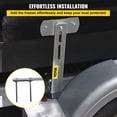 thumbnail image 4 of VEVOR Boat Trailer Guide-ons, 48", 2 PCS Rustproof Steel Trailer Guide ons, Trailer Guides with Carpet-Padded Boards, Mounting Parts Included, for Ski Boat, Fishing Boat or Sailboat Trailer, 4 of 9