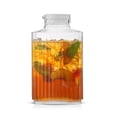 thumbnail image 3 of JoyJolt Beverage Serveware Glass Pitcher & 2 Lids - 68 oz, 3 of 6