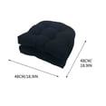 thumbnail image 2 of Meitianfacai Chair Cushion with Back Cushion, Outdoor Backrest Cushion, Backrest Cushion Patio, Back Chair Cushion Indoor and Outdoor Porch Wags Cushion Rainproof Rocking Chair Cushion on Clearance, 2 of 6