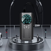 Suncoda Air Pump, Digital Display Car Wireless Inflator Pump Tire Pressure Detection Portable Car Tire Inflator Pump