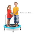 thumbnail image 4 of SereneLife 36 Inch Kids Indoor Outdoor Fitness Trampoline w/ Padded Frame Cover, 4 of 6