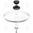 thumbnail image 4 of Boutons de Couvercle de Casserole, Bouton de Couvercle de Casserole, Ensemble de Remplacement de Boutons de Couvercle de Batterie de Cuisine (4), 4 of 5