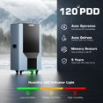 thumbnail image 2 of Energy Star Commercial Dehumidifier with Pump and Drain Hose for Large Space 1,500 Sq. Ft - 120 Pint Dehumidifier for Large Room, Home, Basements, Office, Whole House, Auto Defrost, Timer, 2 of 8