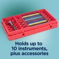 thumbnail image 4 of Practicon Cool Cassette 2 Silicone Autoclave Cassette for Dental Instruments, Size 10XL Instrument Tray, Blue, 4 of 4