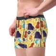 thumbnail image 2 of Balery Musical Instruments Pattern Men's Boxer Briefs, Soft and Breathable Cotton Underwear with nylon Waistband-Small, 2 of 5