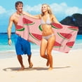 thumbnail image 4 of Microfiber Beach Towel, Oversized Microfiber Pool Towel, Sand-Free Beach Towel, Quick Drying Camping Towel, Super Absorbent Bath Towel Blanket, Soft Breathable and Lightweight Watermelon Pattern, 4 of 7