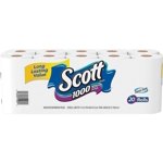 Scott 1000 Sheets Per Roll Toilet Paper, Bath Tissue, 20-Rolls