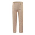 thumbnail image 1 of Bienzoe Pantalon d'Uniforme Scolaire pour Fille en Coton Extensible à Taille Ajustable Kaki 7, 1 of 3