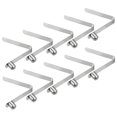 thumbnail image 1 of Unique Bargains 8x6.5mm Kayak Paddle Snaps, Hollow Button Single Pin Lock Tube Spring Clips for Tent Pole, 10 Pack, 1 of 6