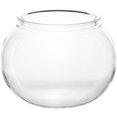 thumbnail image 4 of MasteelfCA Plastic Fish Bowl Clear Fish Keeper Small Aquarium Tank Bowl Small Goldfish Tank, 4 of 8