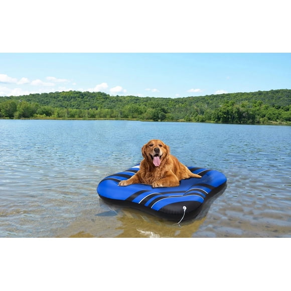 Ozark Trail Inflatable Bone Shape Pet Lake Float 42.5” x 42.5” x 7.87” / 108 cm x 108 cm x 20cm